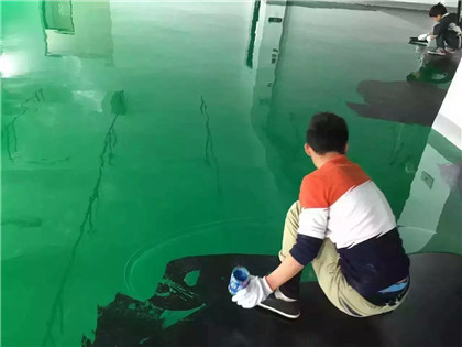 佛罗镇下面给你一份环氧地坪漆施工的完整流程